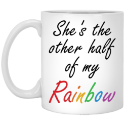 She is the other half of my rainbow mug