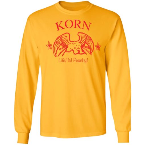 Orchid Dance Tonight Korn Life Is Peachy shirt