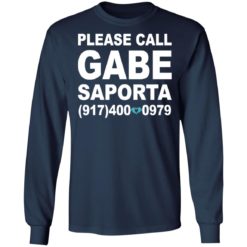 Please call Gabe Saporta shirt