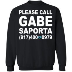 Please call Gabe Saporta shirt