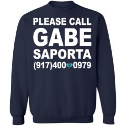 Please call Gabe Saporta shirt