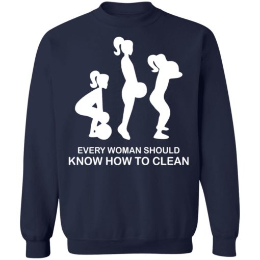 Every woman should know how to clean shirt