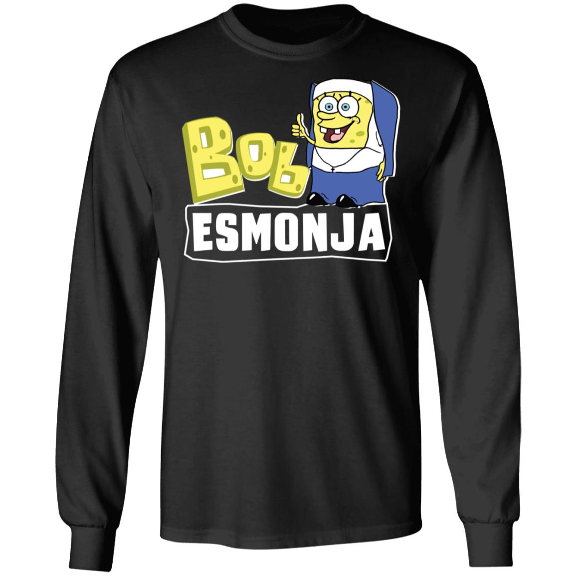 Bob Esmonja shirt - Long Sleeve, Black