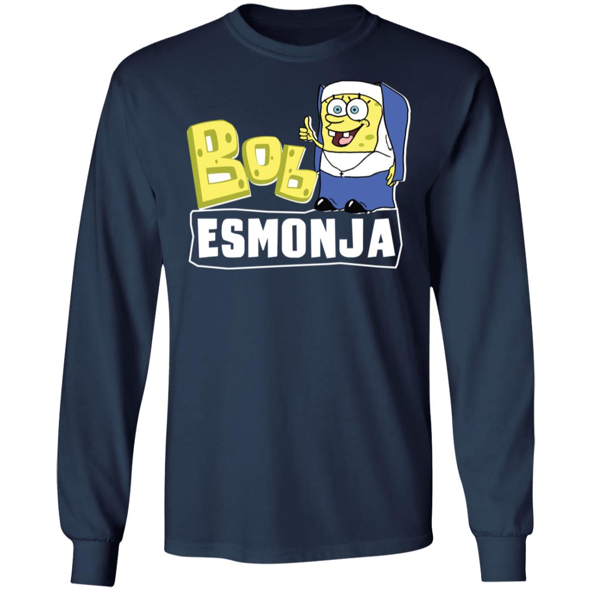 Bob Esmonja shirt - Long Sleeve, Navy