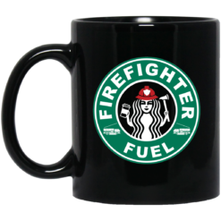 Starbucks firefighter fuel mug