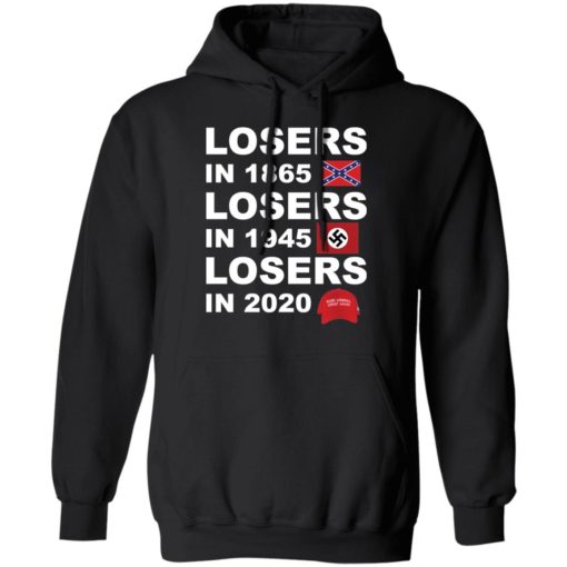 Losers in 1865 losers in 1945 losers in 2020 shirt