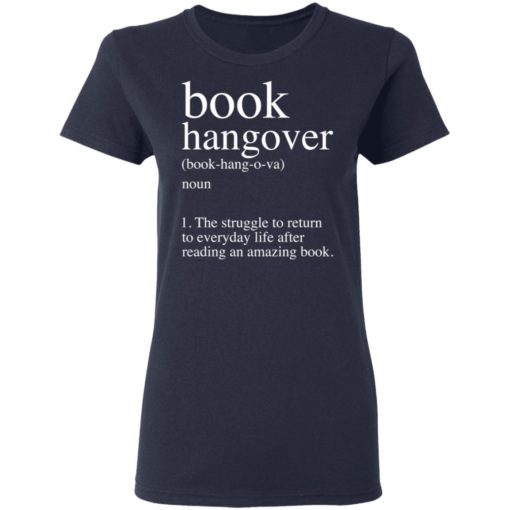 Book hangover noun shirt