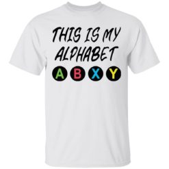 This is my alphabet abxy shirt