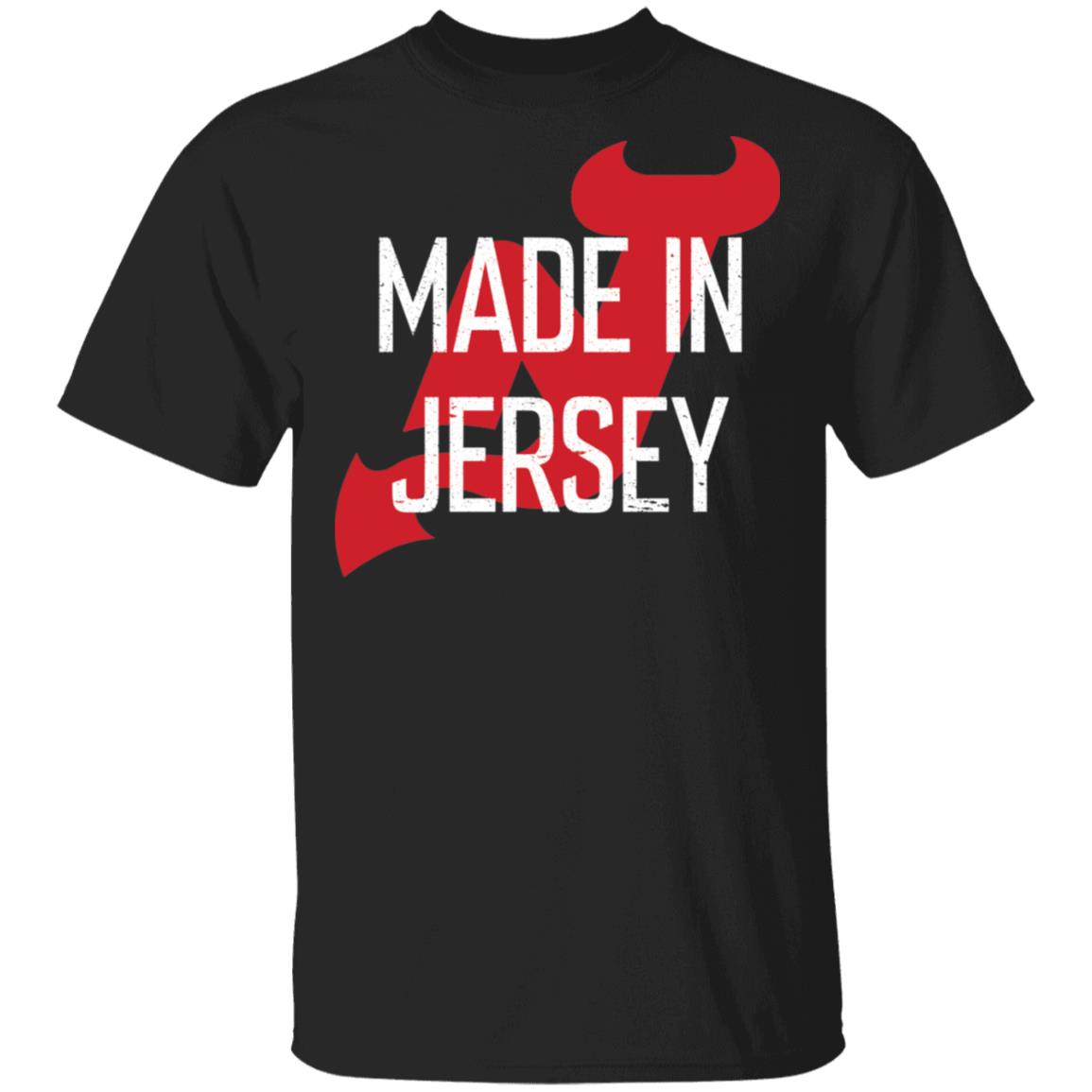 je bent Uitdrukkelijk Slagschip Jersey Devils made in Jersey shirt - Bucktee.com