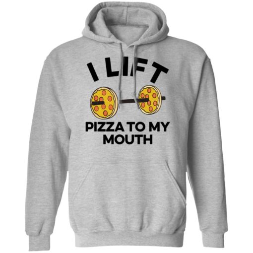 I lift pizza to my mouth shirt