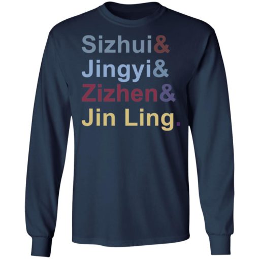 Sizhui and Jingyi and Zizhen and Jin Ling shirt