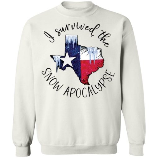 I survived the snow apocalypse Texas shirt