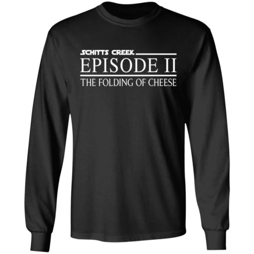 Schitts creek episode 11 the folding of cheese shirt