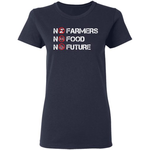 No farmers no food no future shirt