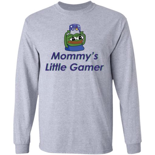 Frog Pepe mommy’s little gamer shirt