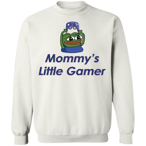 Frog Pepe mommy’s little gamer shirt