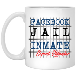 Facebook jail inmate repeat offender mug
