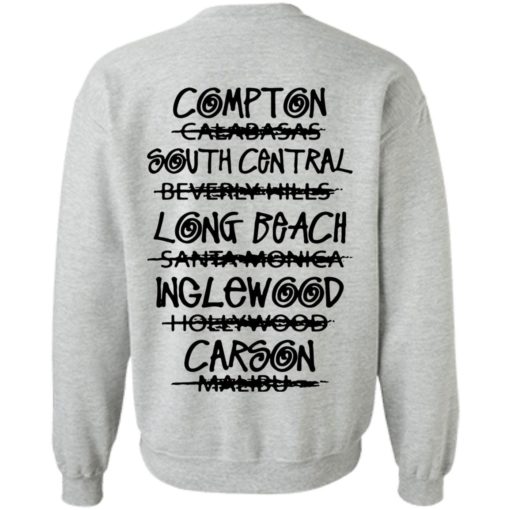 The Real Los Angeles Compton south central shirt