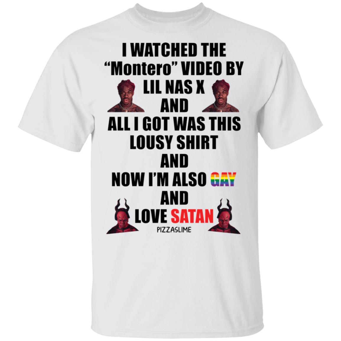 I Watched The Montero Video By Lil Nas X and I Got Was This Lousy shirt