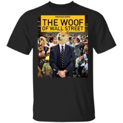 Dogecoin the woof of wall street shirt