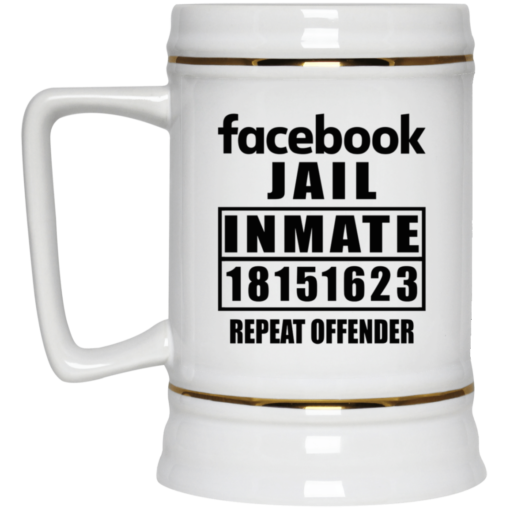 Facebook jail inmate 18151623 repeat offender mug