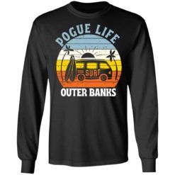 Car pogue life outer banks shirt - Long Sleeve, Black
