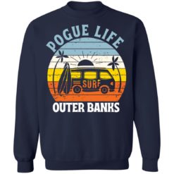 Car pogue life outer banks shirt - Sweatshirt, Navy