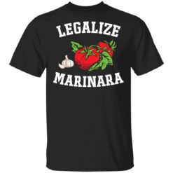 Garlic and tomato legalize marinara shirt