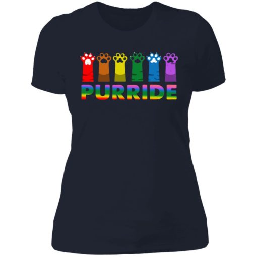 Gay Pride Purride cat shirt