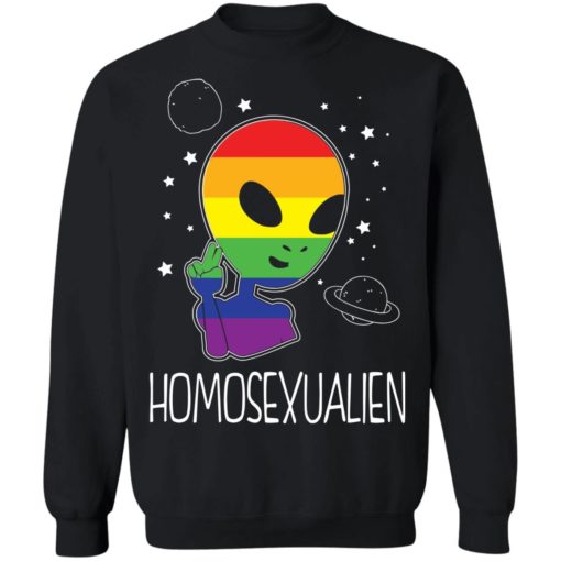Pride LGBT alien homosexualien shirt