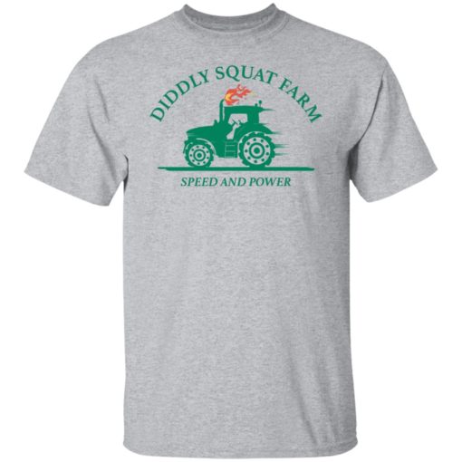 Tractor diddly squat farm speed and power shirt