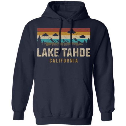 Lake tahoe vintage mountains hiking camping California shirt