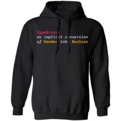 Typeerror no implicit conversion of Gender into Boolean shirt