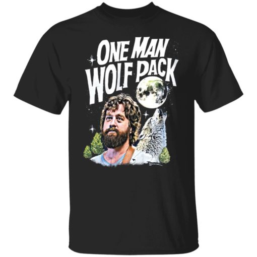 One man wolf pack shirt