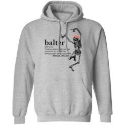 Skeleton balter to dance gracelessly without particular art shirt