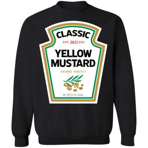 Yellow Mustard DIY Halloween Costume shirt