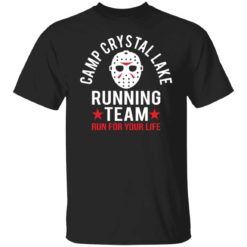 Jason Voorhees camp crystal lake running team run for your life shirt