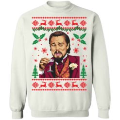 Laughing Leo Christmas sweater
