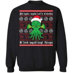 Cthulhu Christmas sweater