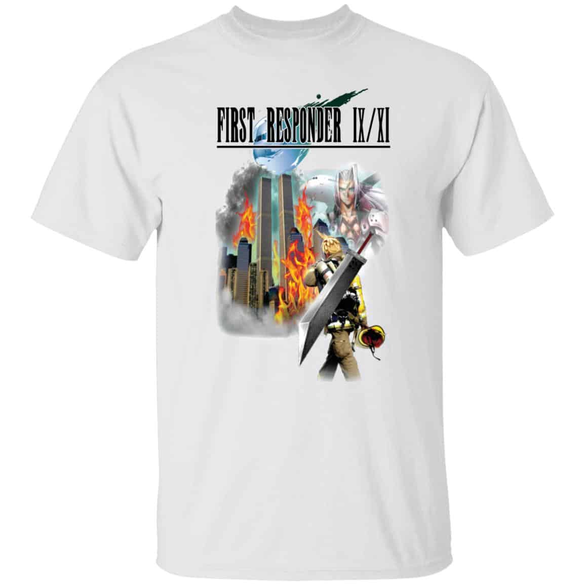 First Responder 9-11 Final Fantasy shirt
