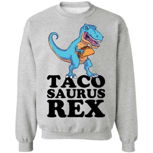 Dinosaur taco saurus rex shirt