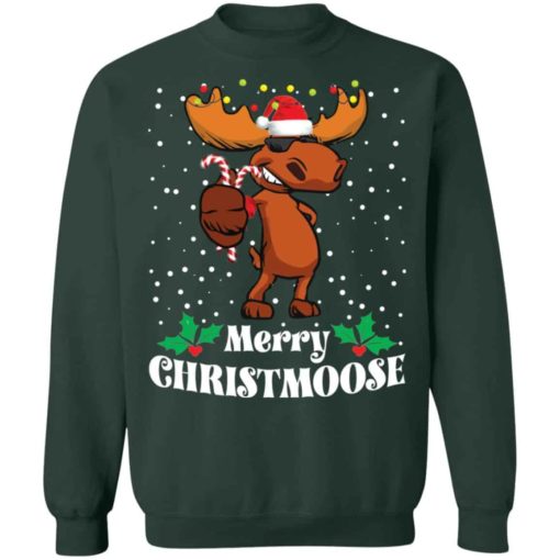 Merry Christmoose sweater
