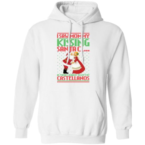 I saw mommy kissing santa claus Christmas sweater