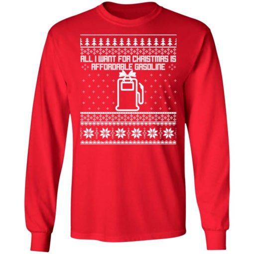 Dan Crenshaw All I want for Christmas is affordable gasoline Christmas sweater