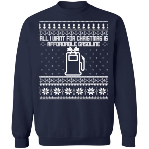 Dan Crenshaw All I want for Christmas is affordable gasoline Christmas sweater