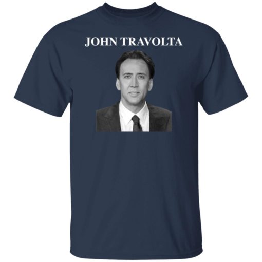Nicolas Cage John Travolta shirt