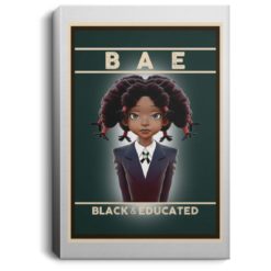Canary HxH BAE Black And Educated poster, canvas