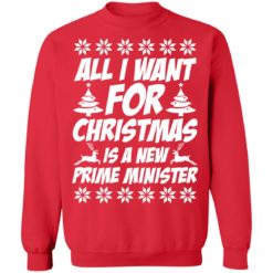 All I want for Christmas is a new prime minister Christmas sweater