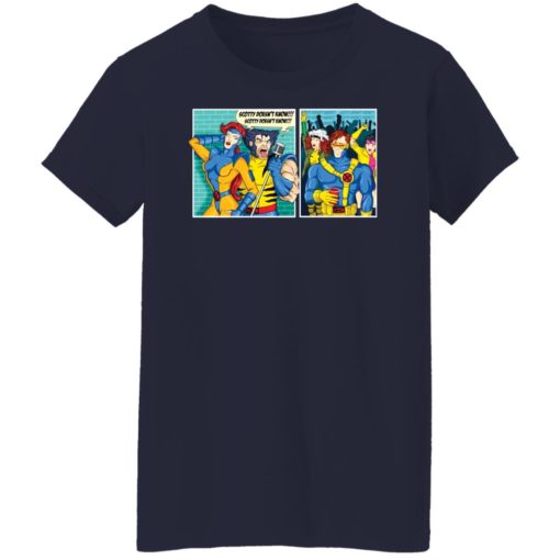 Jean Grey and Performance Scotty Doesn’t Know mashup Xmen shirt