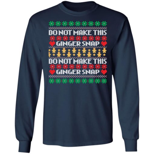 Do not make this ginger snap Christmas sweater